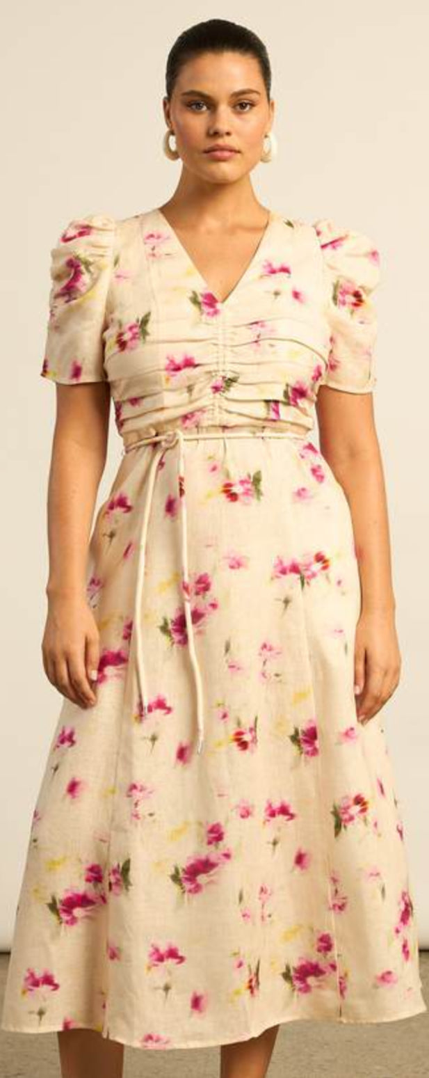 Zoe Kratzmann | Glimmer Dress | Watercolour Bloom