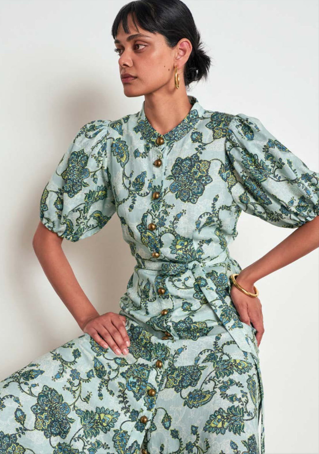 Zoe Kratzmann | Cascade Dress | Fern Paisley