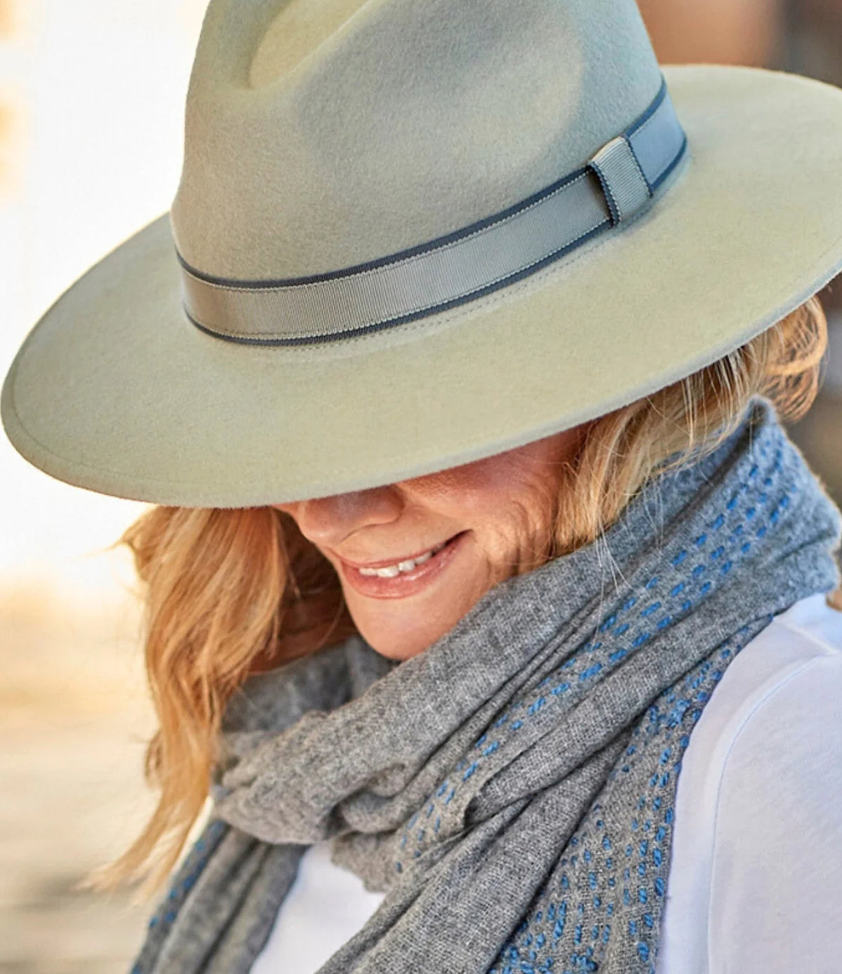 Canopy Bay | Croydon Felt Fedora | Stone