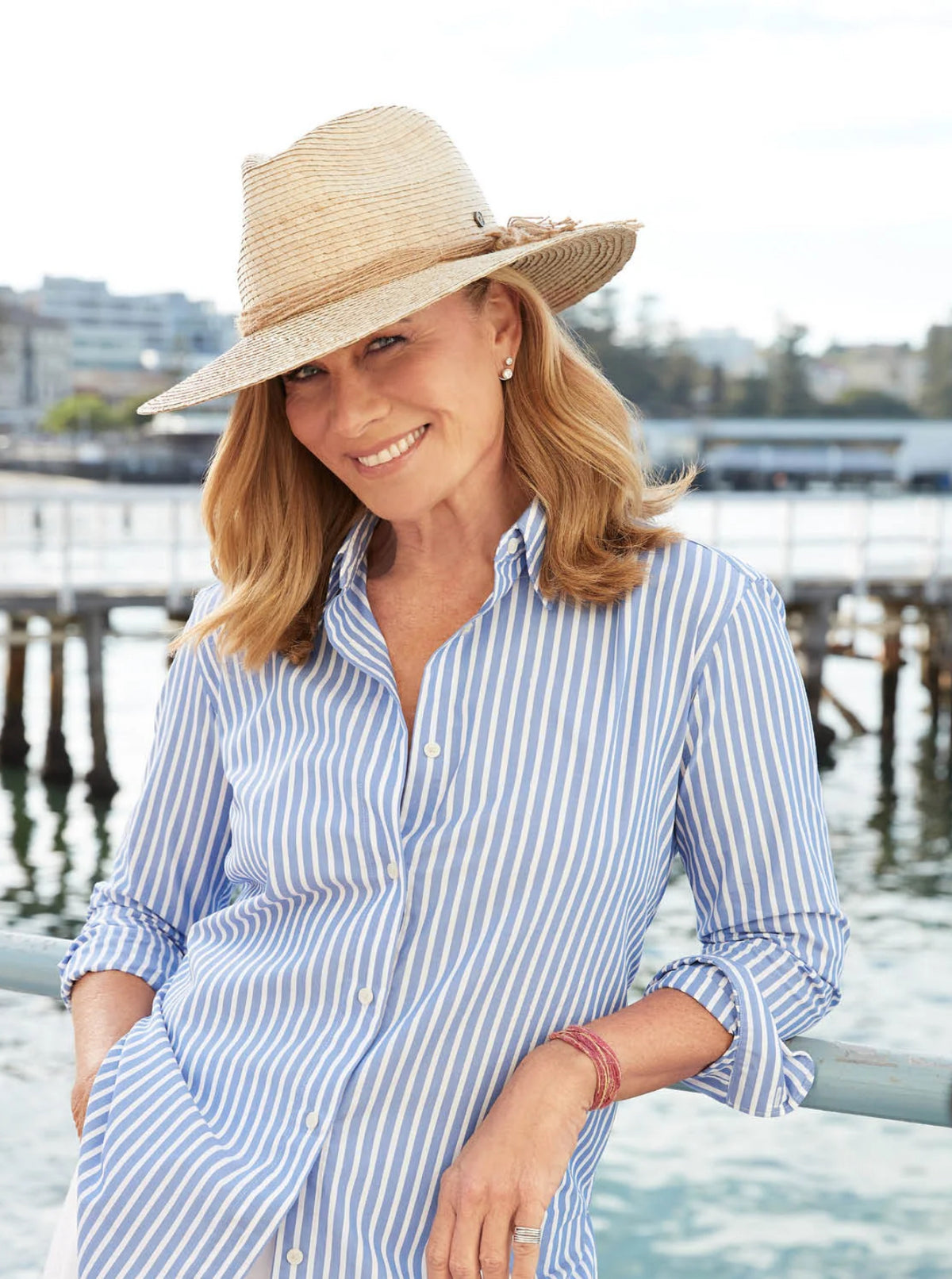 Canopy Bay | Narooma Fedora Straw | Natural