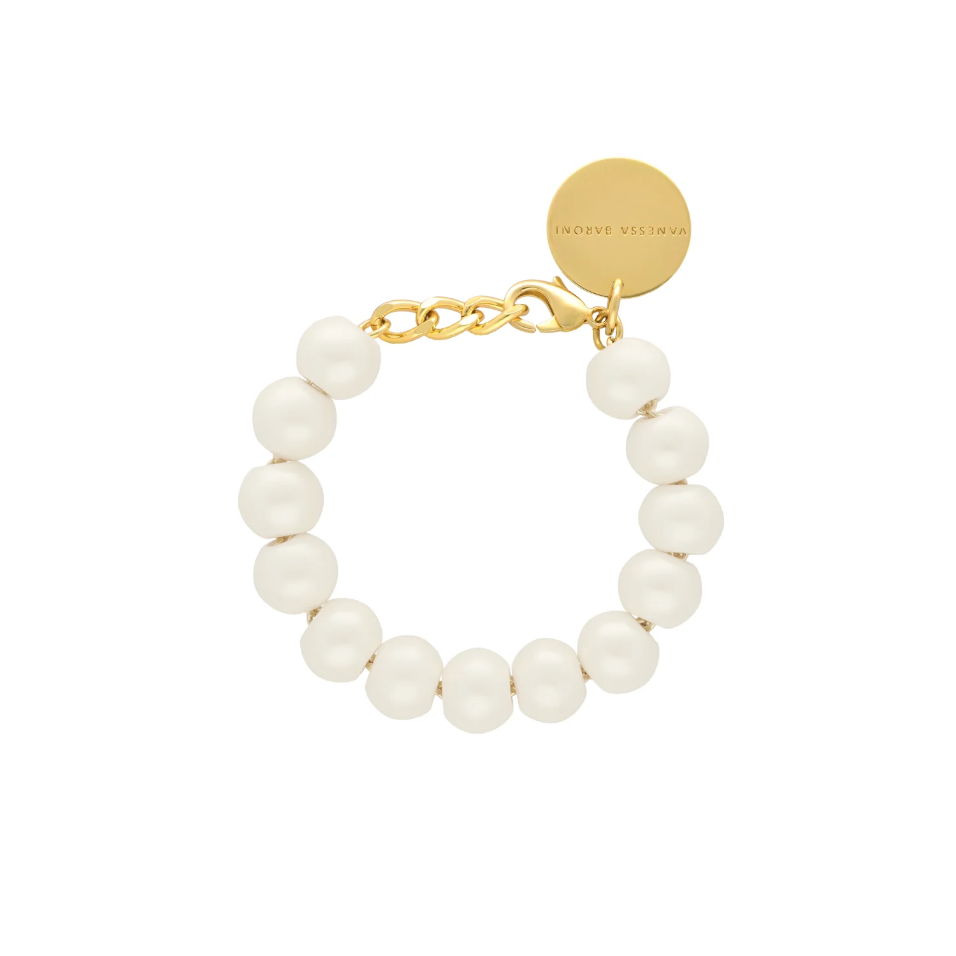 Vanessa Baroni | Mini Beads Bracelet | Pearl