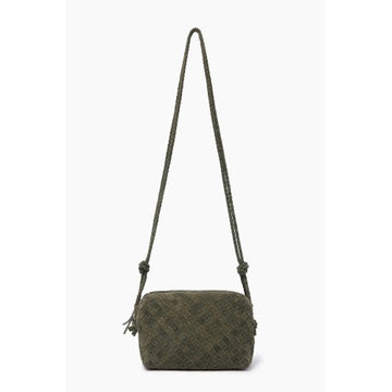 Kireina | Joan Bag Small | Khaki Suede