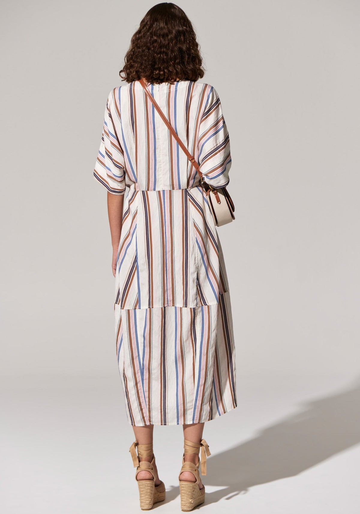 POL Clothing | Jet Day Dress | Jet Multistripe