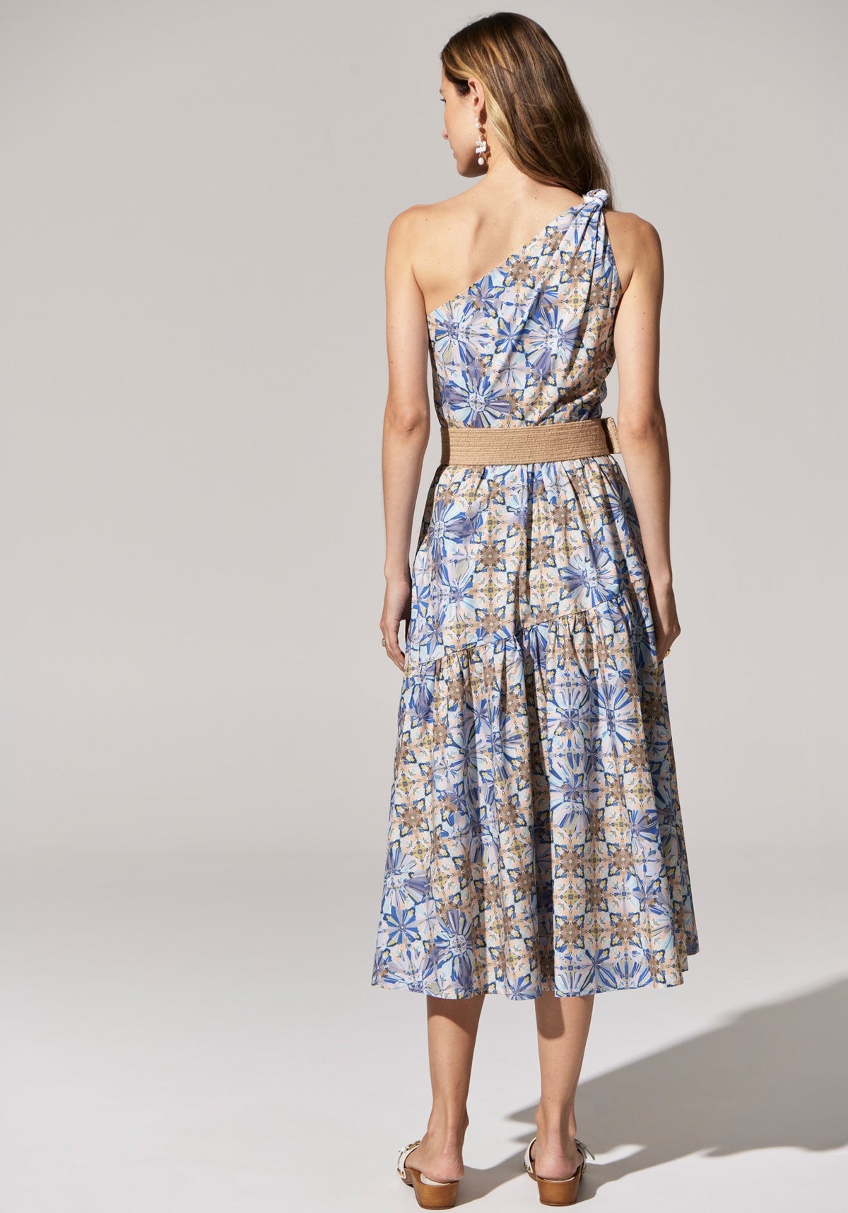 POL Clothing | Celeste One Shoulder Dress | Celeste Print