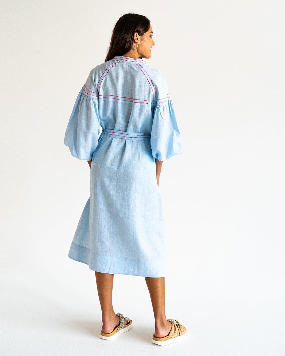 ELMS+KING Sale | Sardinia Dress | Sky