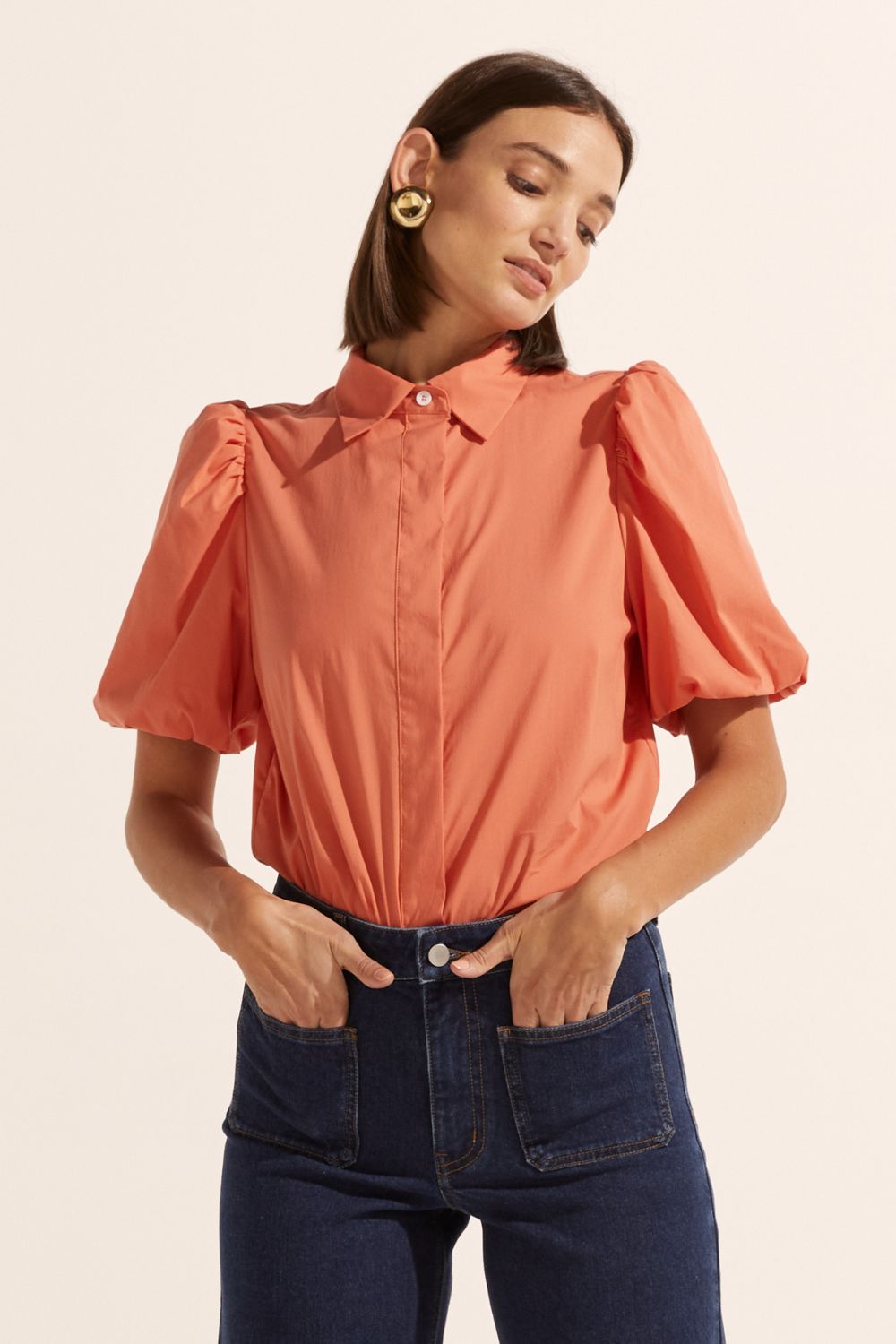 Zoe Kratzmann Sale | Perch Top | Nectarine