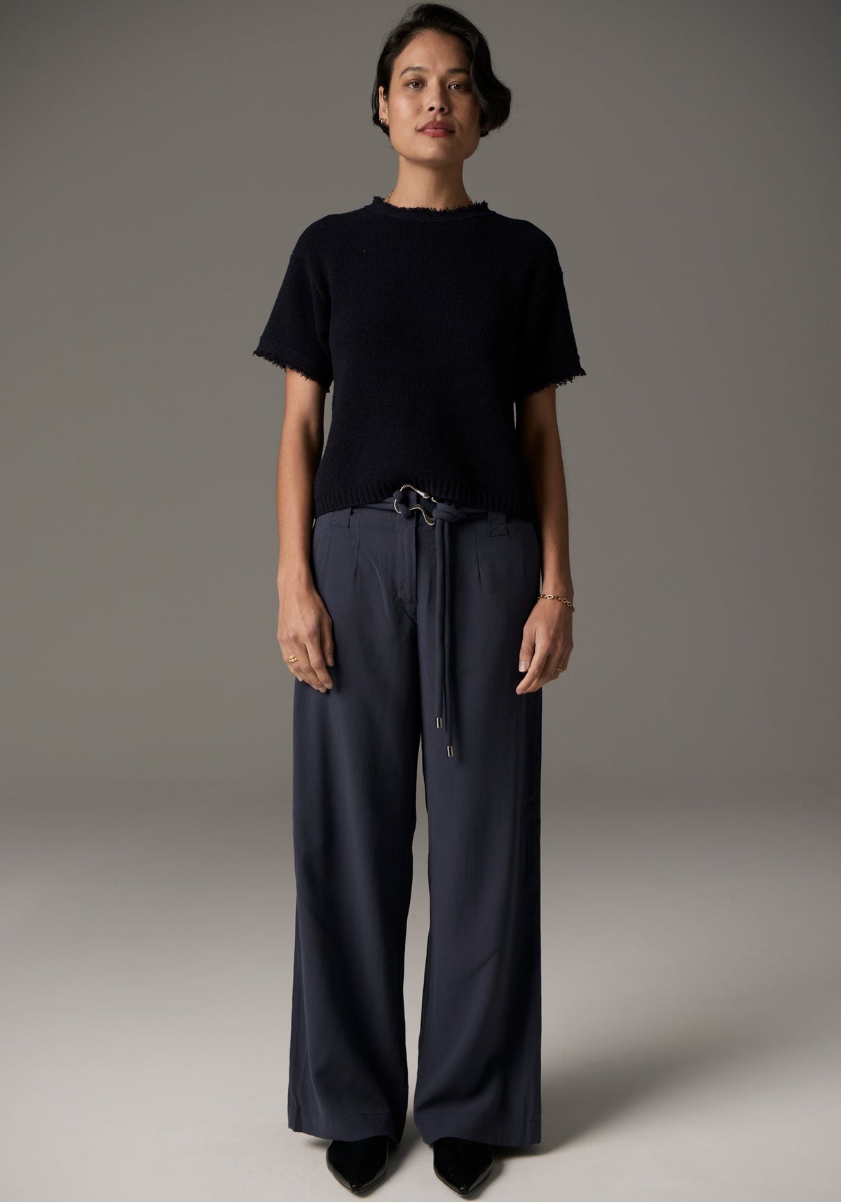 POL | Lou Belted Pant | Slate