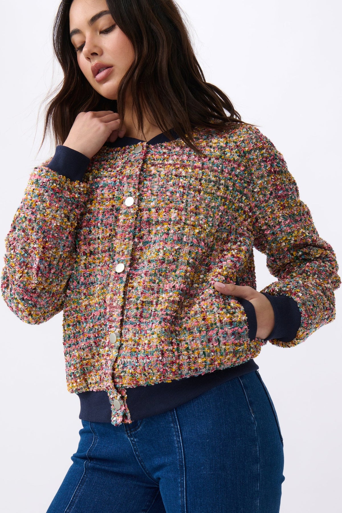 Kireina | Abigail Bomber | Multicolour