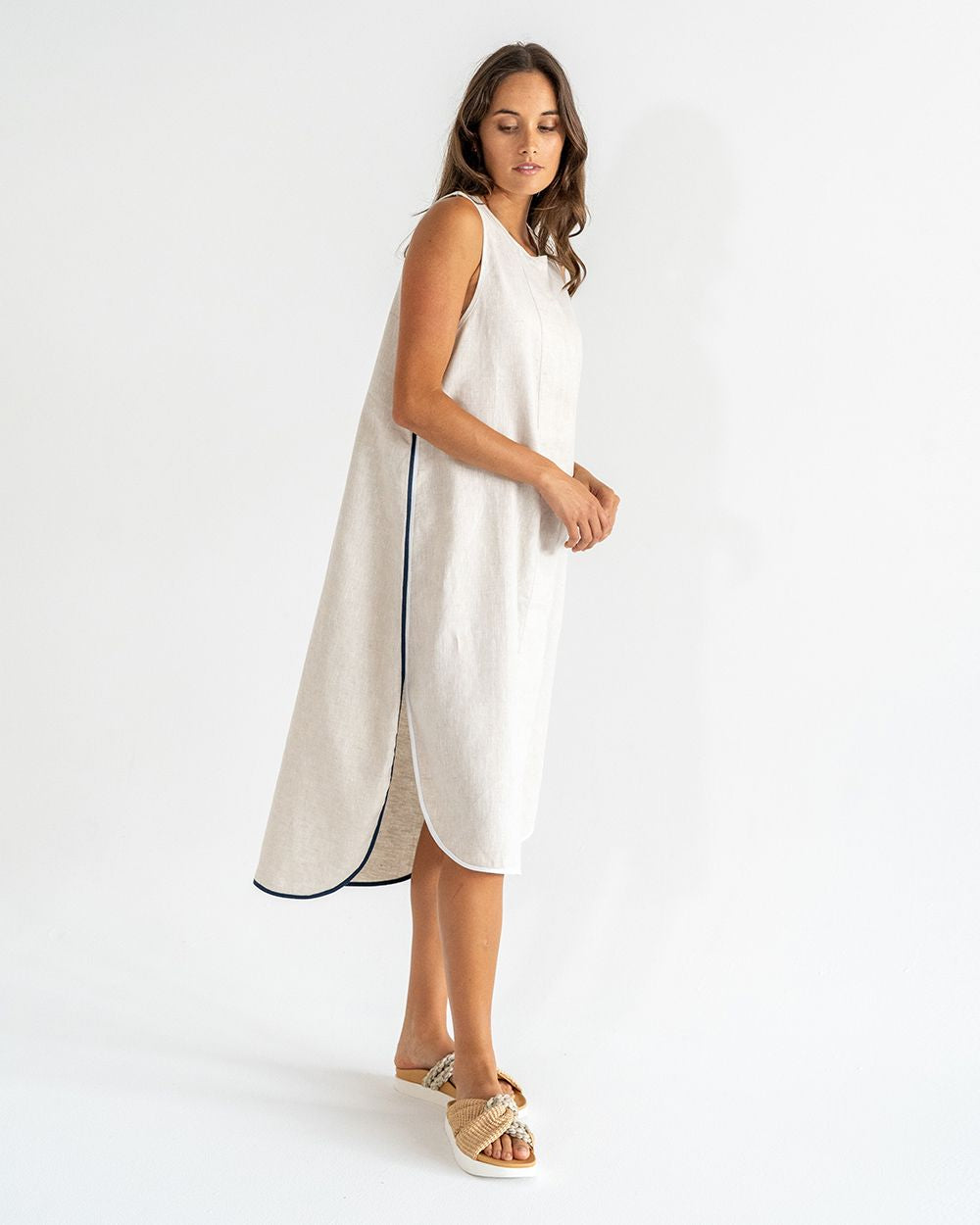 ELMS+KING | St Moritz Tank Dress | Natural