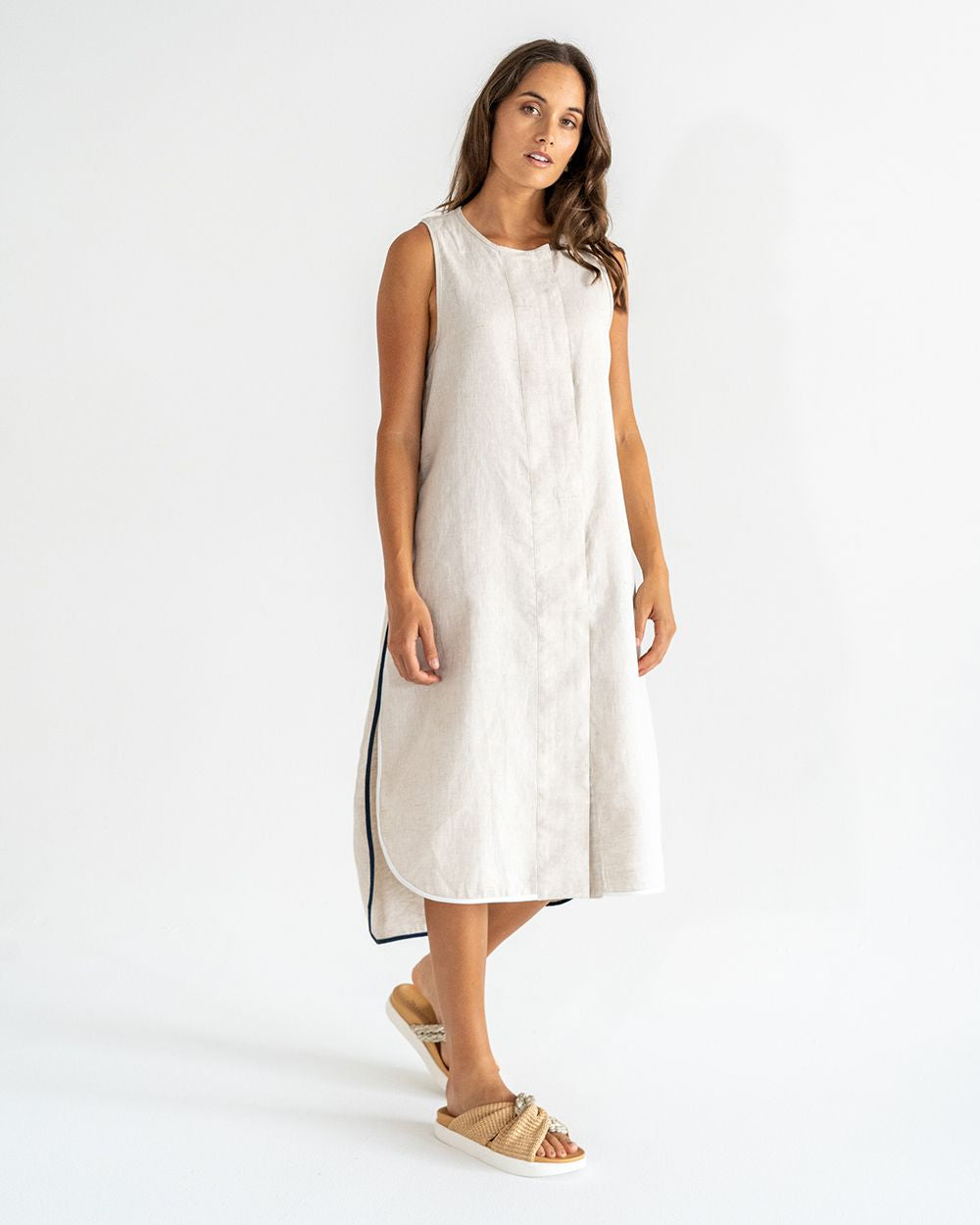 ELMS+KING | St Moritz Tank Dress | Natural