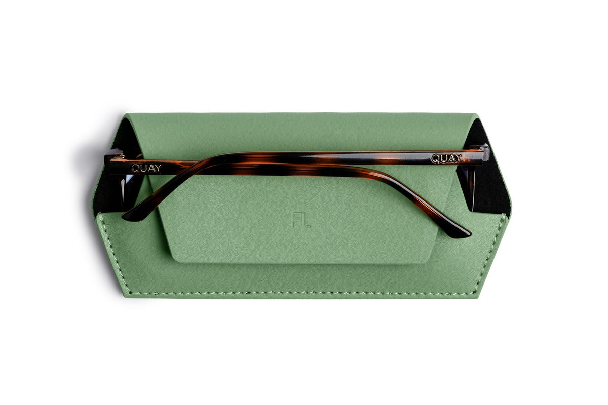 Fox And Leo | Glasses Case | Sage