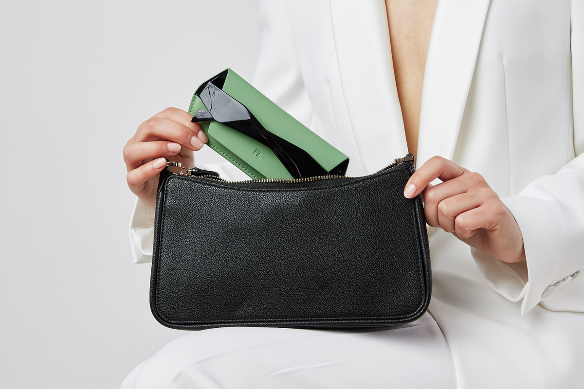 Fox And Leo | Glasses Case | Sage