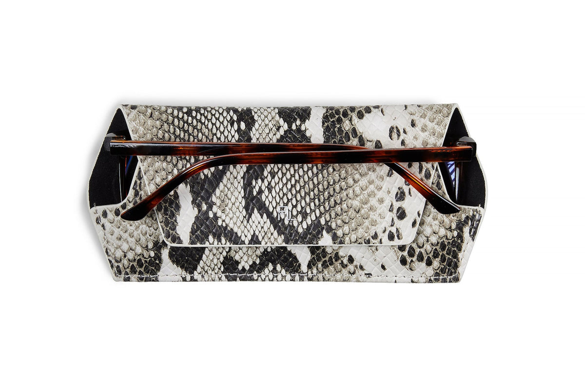 Fox And Leo | Glasses Case | Snake Print