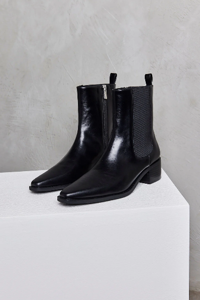 Hael &amp; Jax | Oh Well Ankle Boot | Black