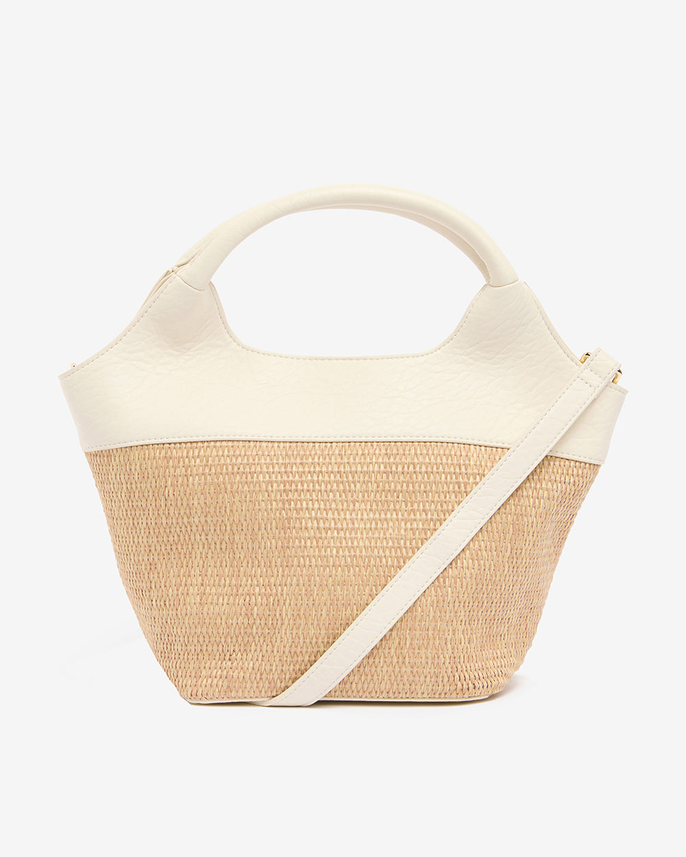 ELMS+KING | Miller Tote | Chalk With Weave