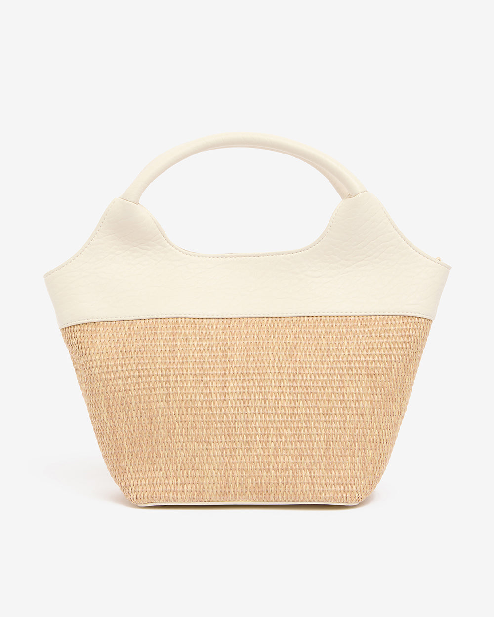 ELMS+KING | Miller Tote | Chalk With Weave