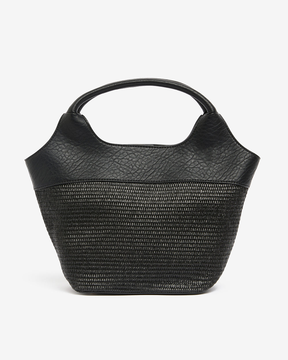 ELMS+KING | Miller Tote | Black With Weave