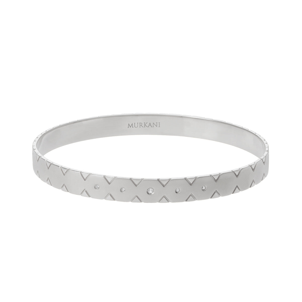 Murkani | Halcyon Manifest Bangle | Sterling Silver