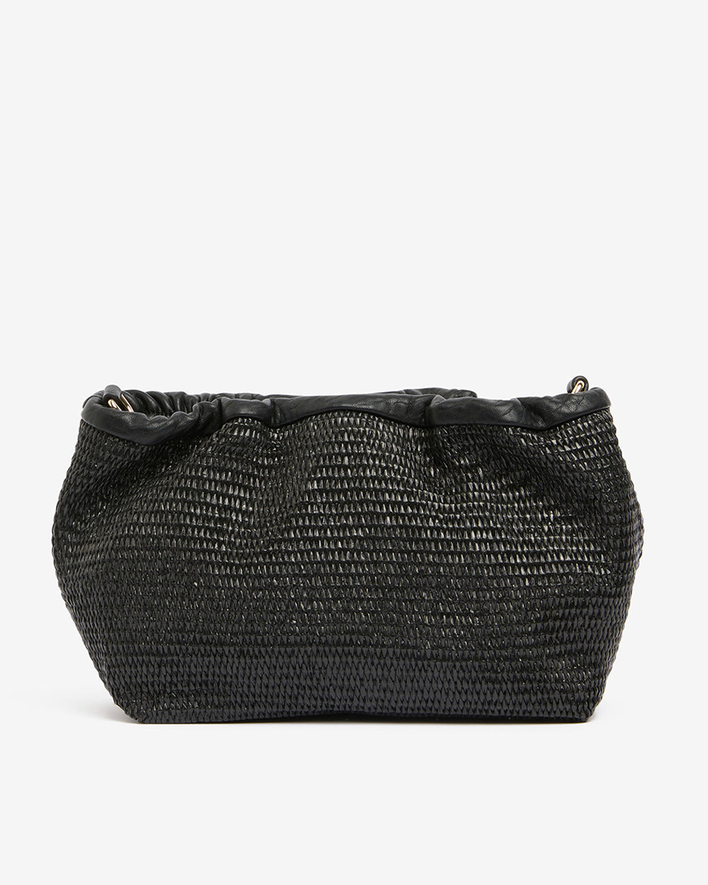 ELMS+KING | Monty Crossbody Bag | Black With Weave