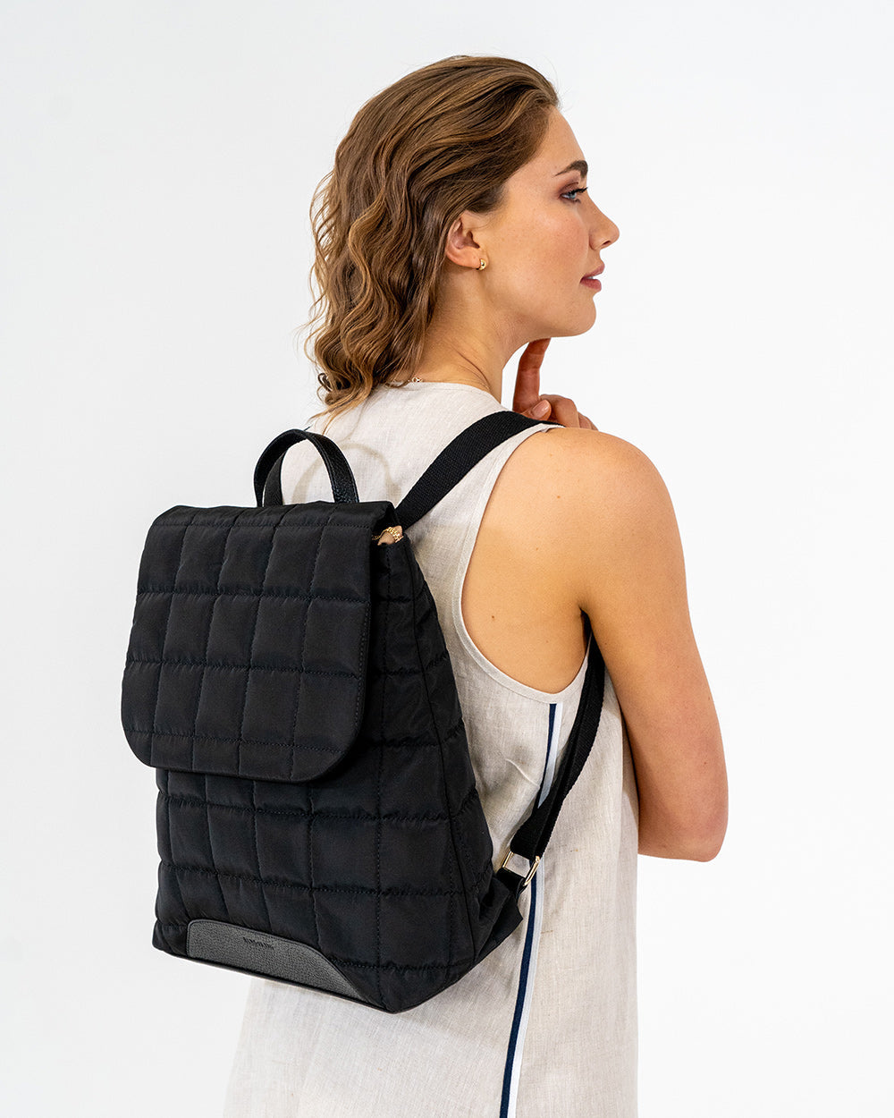 ELMS+KING | Cambridge Backpack | Black &amp; Oyster