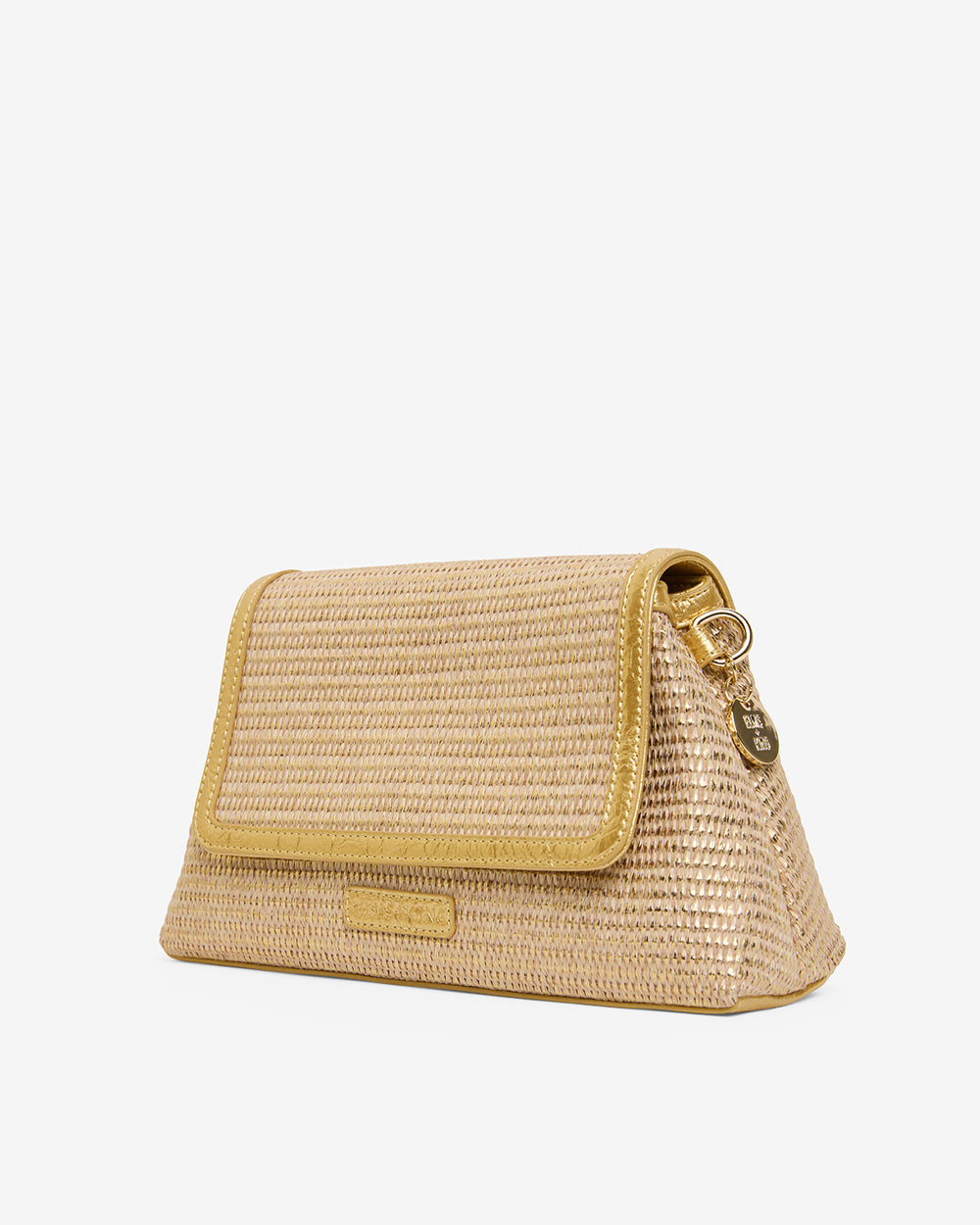 ELMS+KING | Lugano Crossbody Bag | Gold Weave