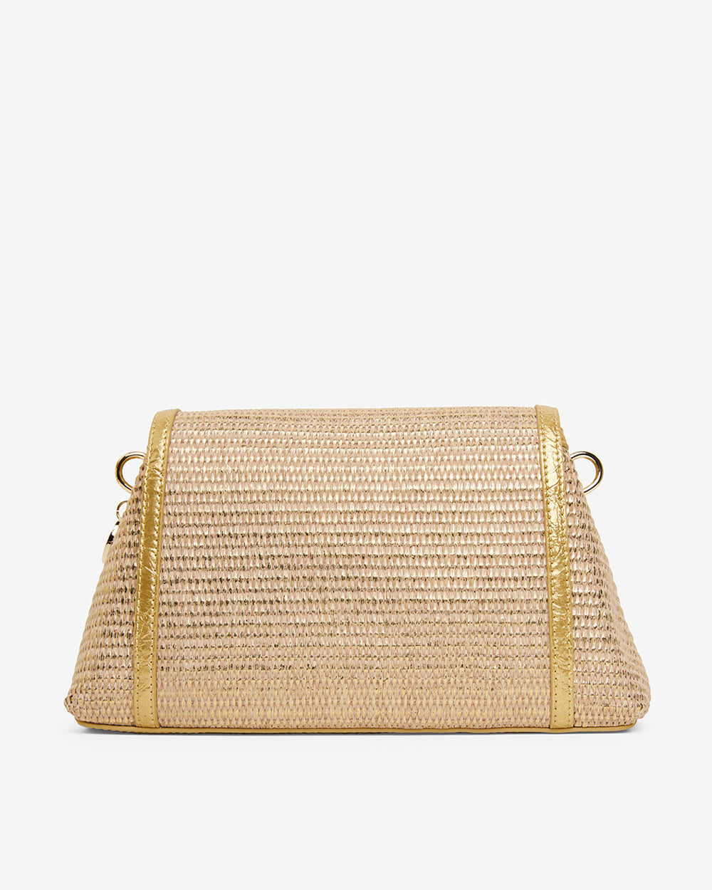 ELMS+KING | Lugano Crossbody Bag | Gold Weave