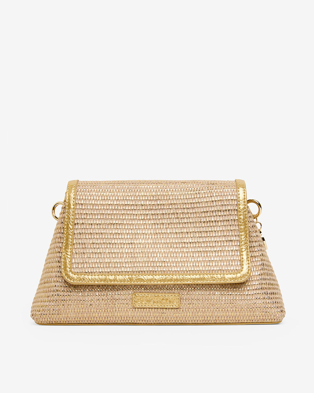 ELMS+KING | Lugano Crossbody Bag | Gold Weave