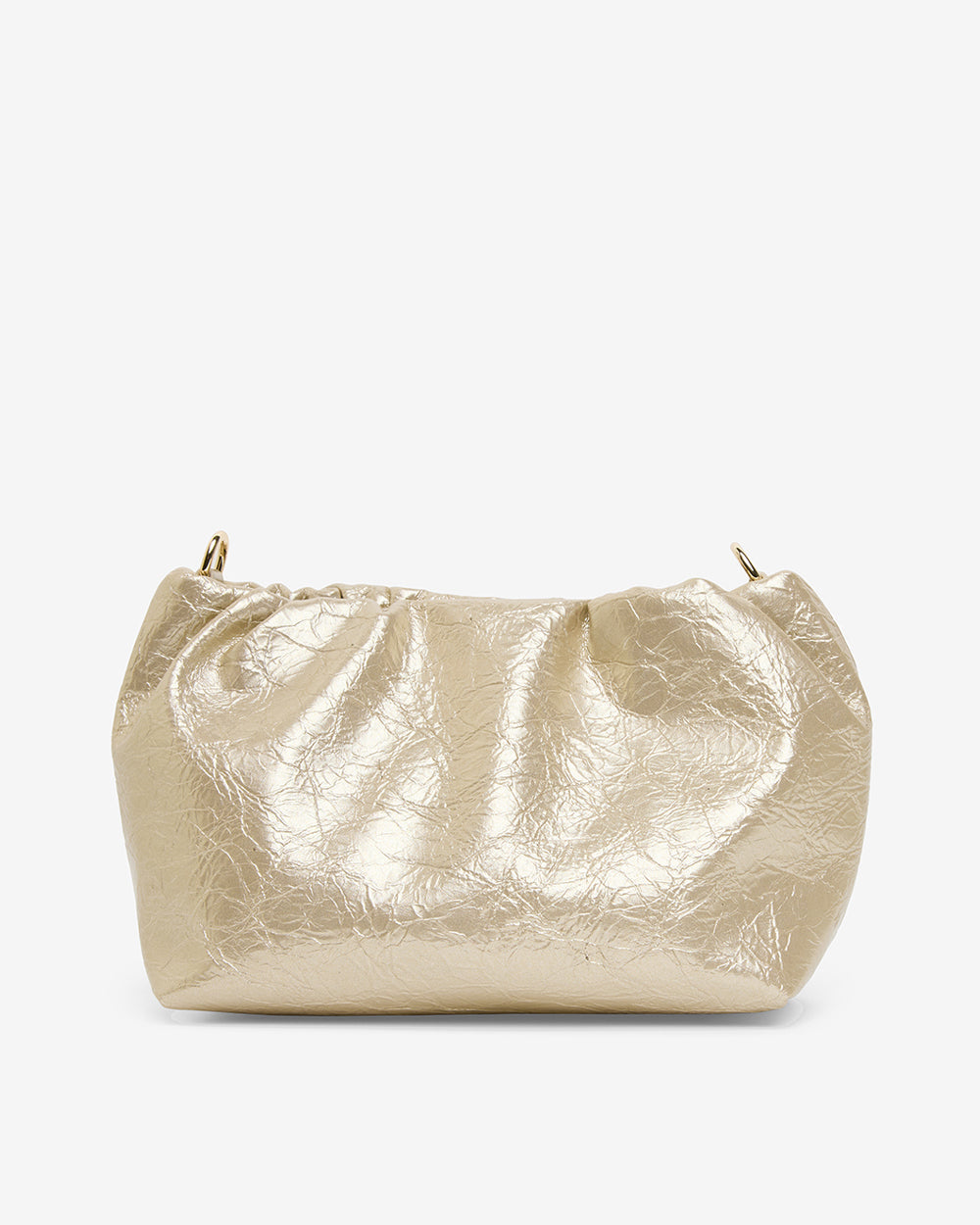 ELMS+KING | Monty Crossbody Bag | Light Gold Crinkle