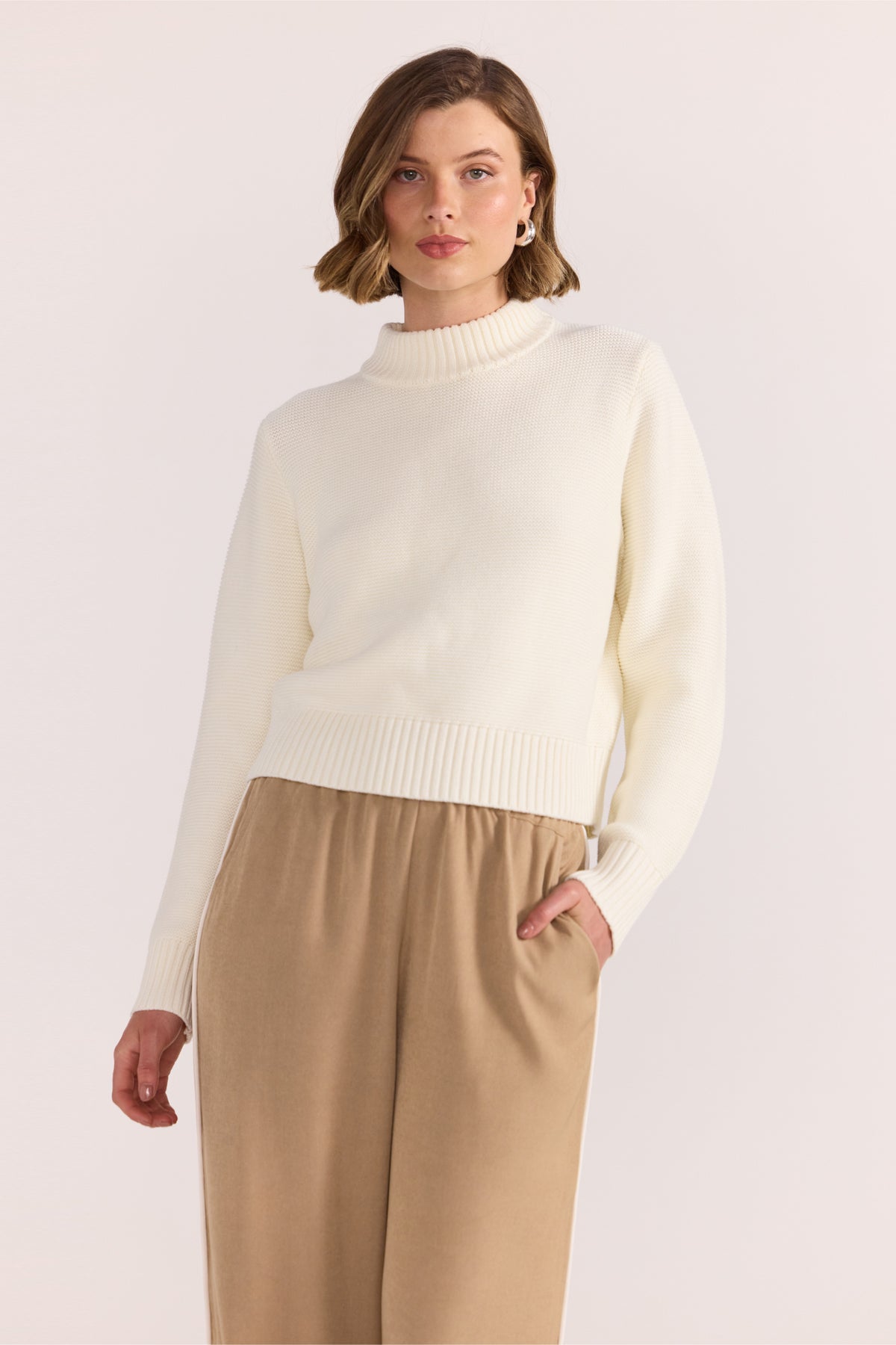 Staple The Label | Bromley Relaxed Pants | Camel