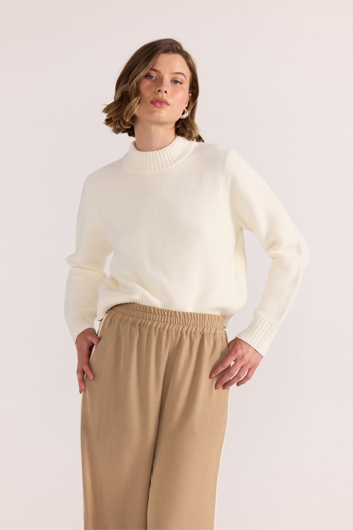 Staple The Label | Bromley Relaxed Pants | Camel