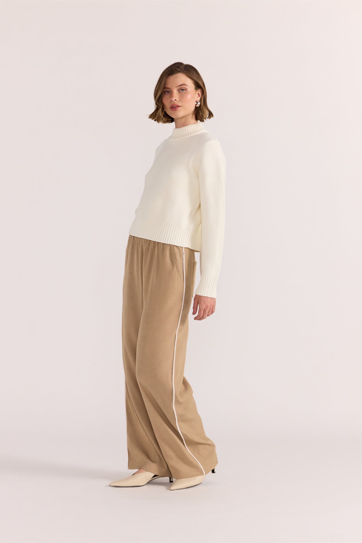 Staple The Label | Bromley Relaxed Pants | Camel