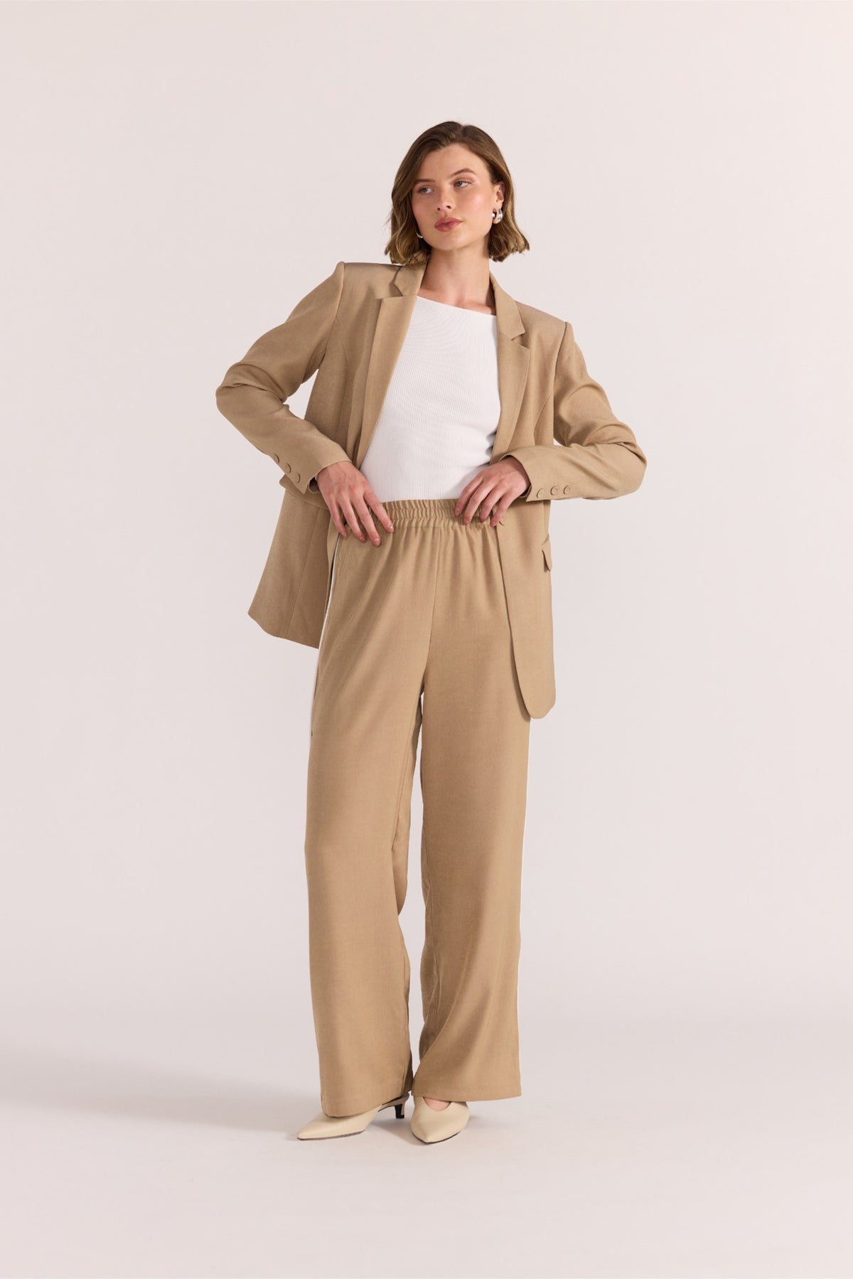 Staple The Label | Bromley Blazer | Camel
