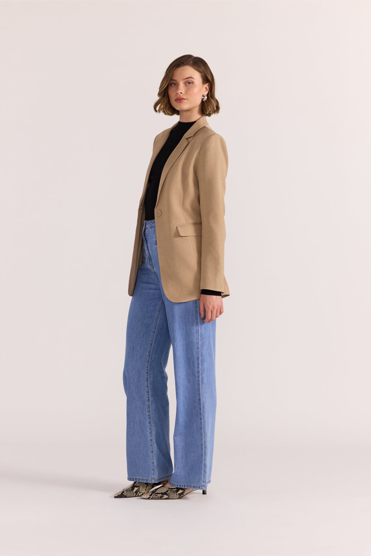 Staple The Label | Bromley Blazer | Camel