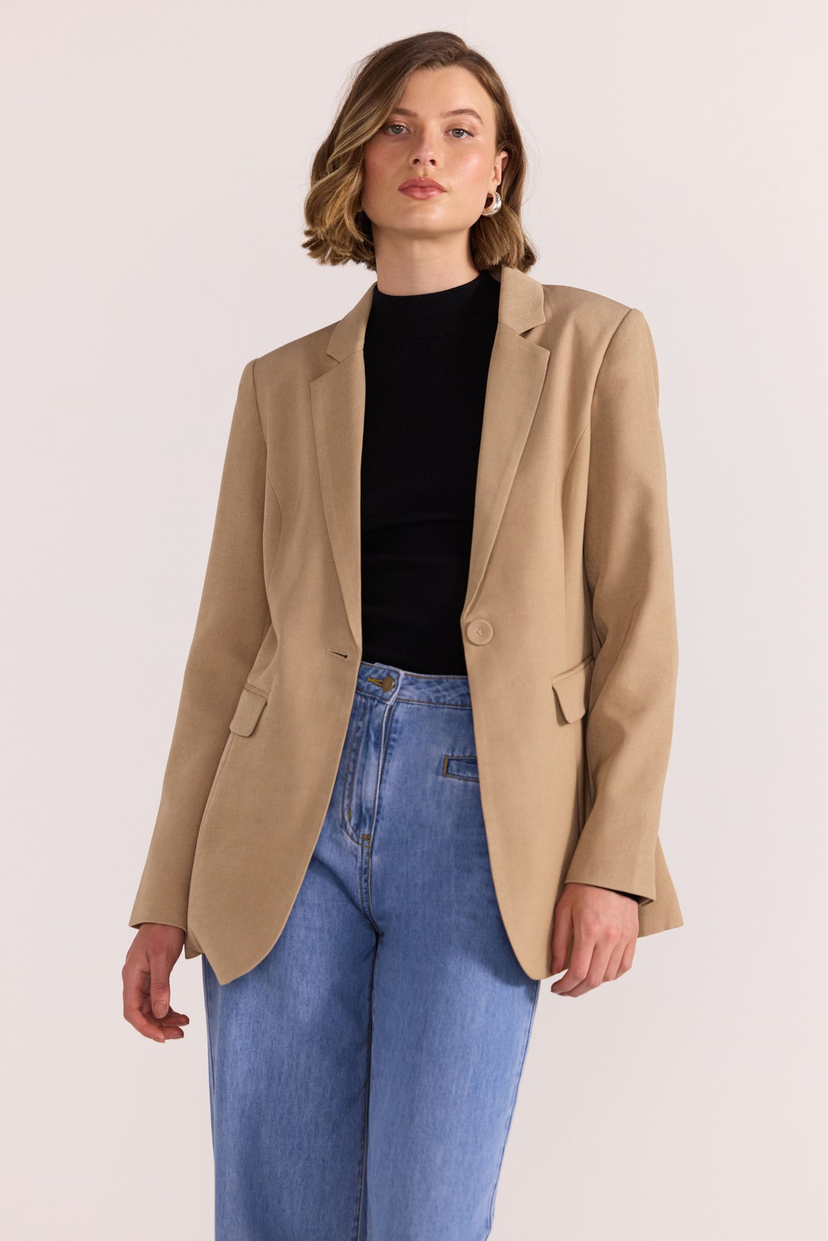 Staple The Label | Bromley Blazer | Camel