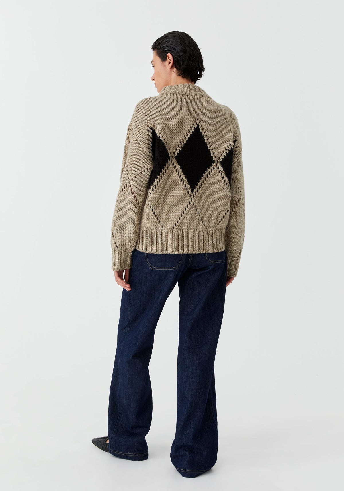 Morrison | Eden Knit Pullover | Pebble