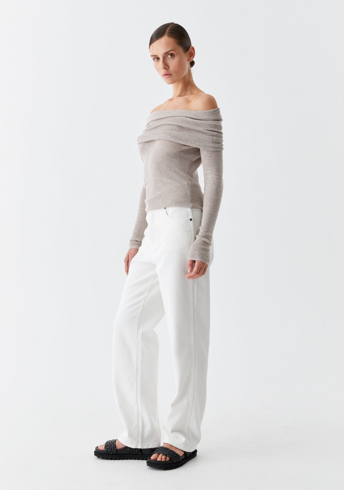 Morrison | Jules Knit Pullover | Oatmeal