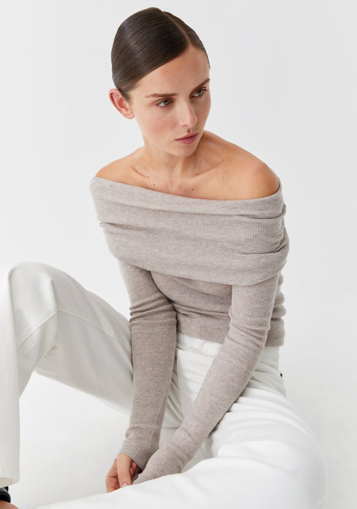 Morrison | Jules Knit Pullover | Oatmeal