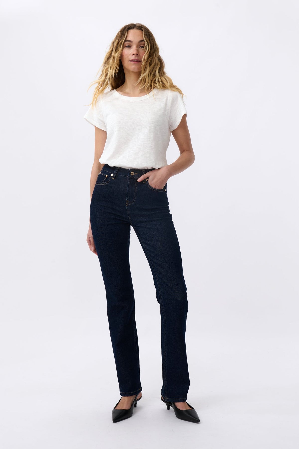 Kireina | Vacay Jean Long | Indigo
