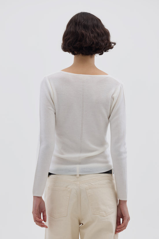 Iris &amp; Wool | Wool Skivvy | Ivory
