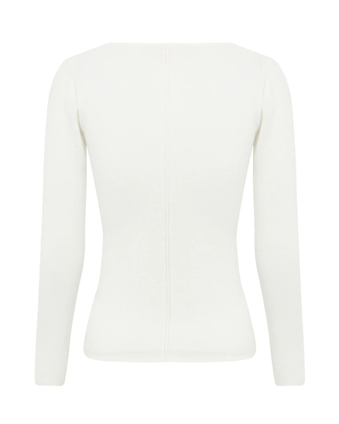 Iris &amp; Wool | Wool Skivvy | Ivory