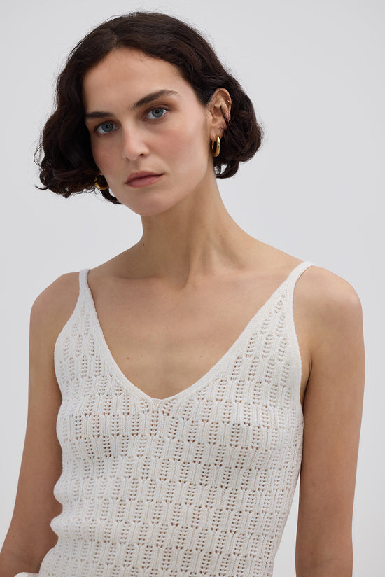 Iris &amp; Wool | Corded Rib Cami | Cream