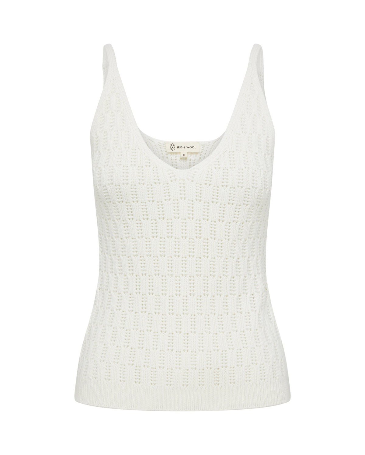 Iris &amp; Wool | Corded Rib Cami | Cream