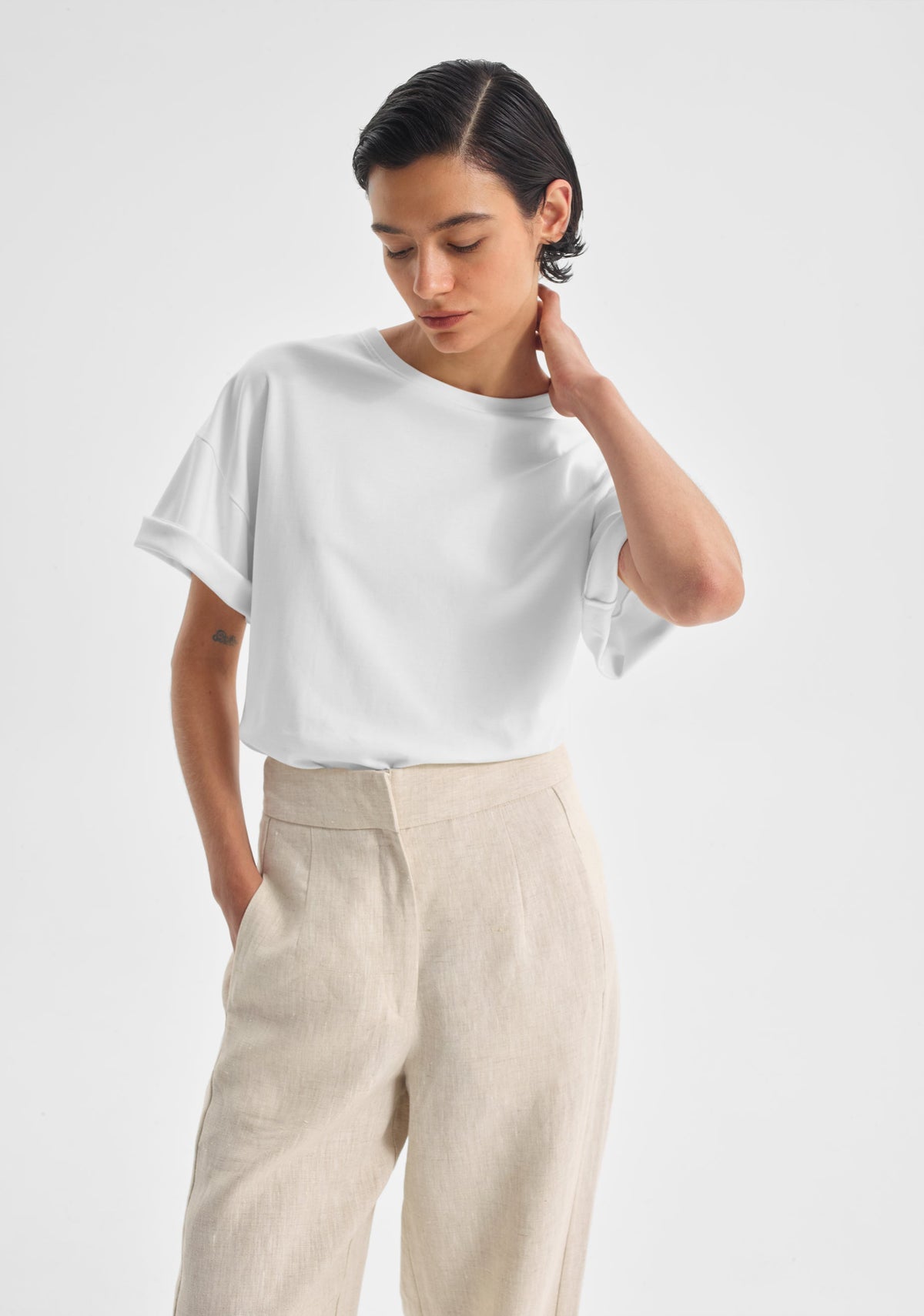 Morrison | Rory Tee | White