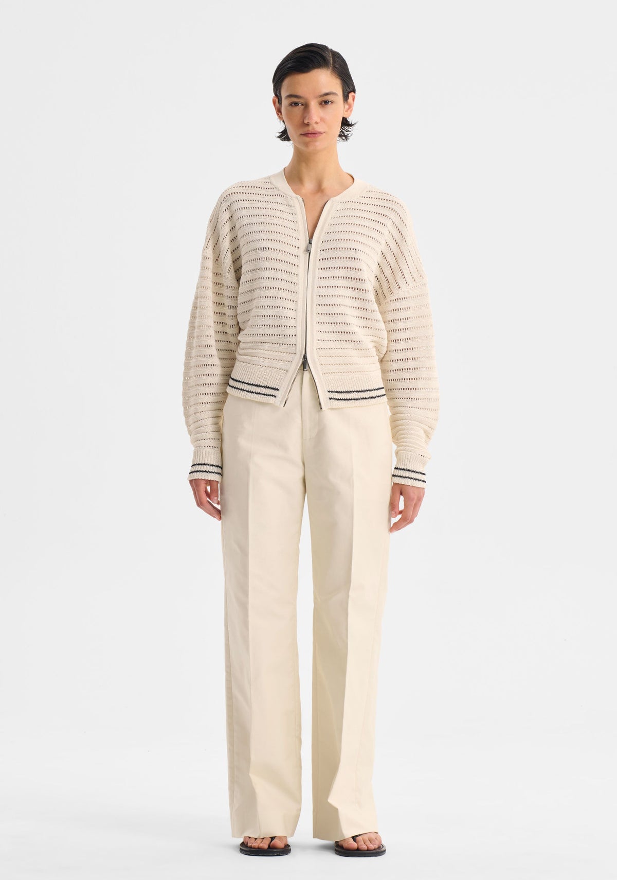 Morrison | Dallas Knit Jacket | Milk