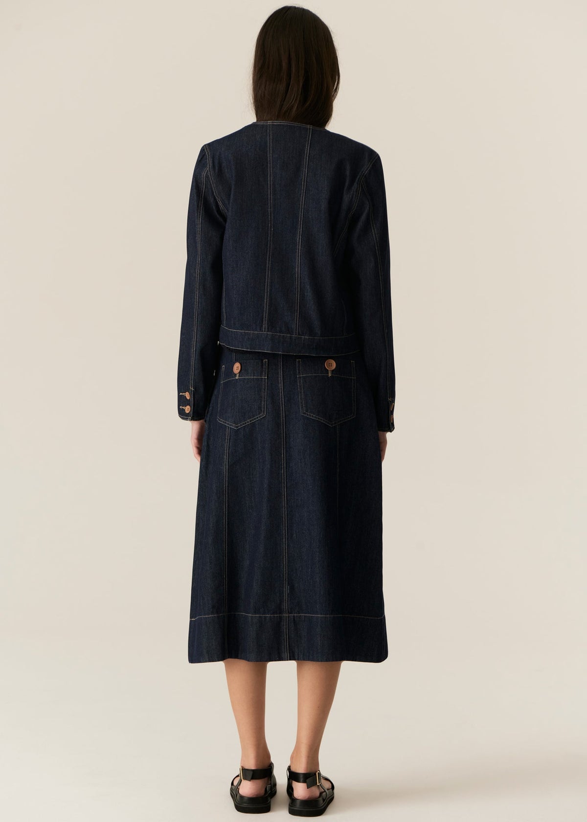POL | Carson Jacket | Dark Wash