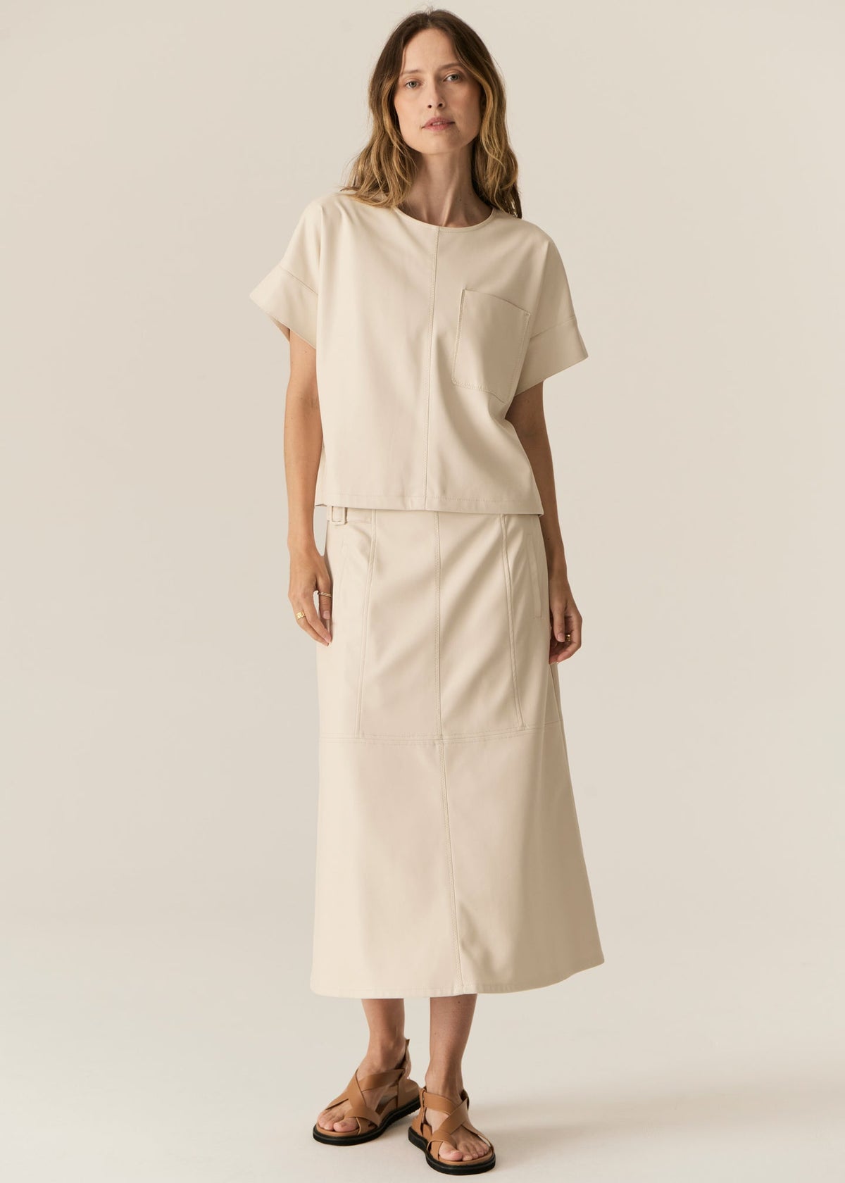 POL | Belmond Skirt | Ecru