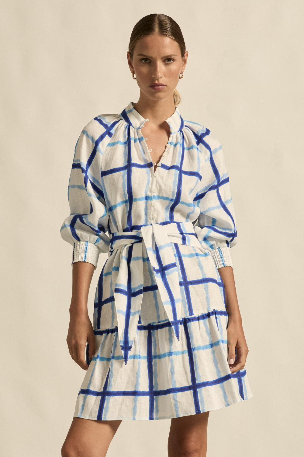 Zoe Kratzmann | Elated Dress | Azure Check