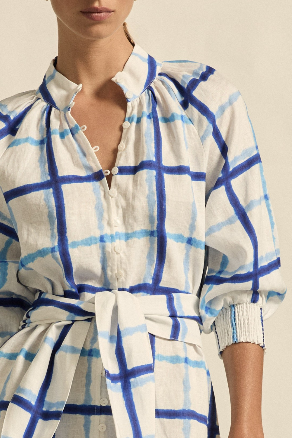 Zoe Kratzmann | Elated Dress | Azure Check