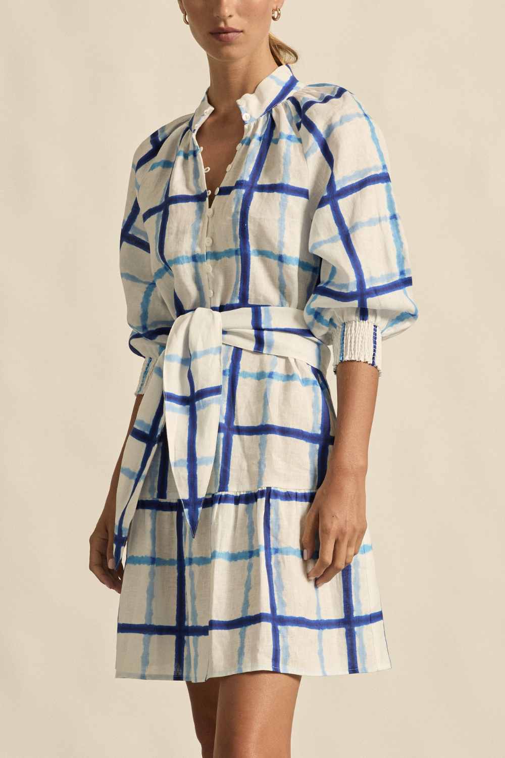 Zoe Kratzmann | Elated Dress | Azure Check
