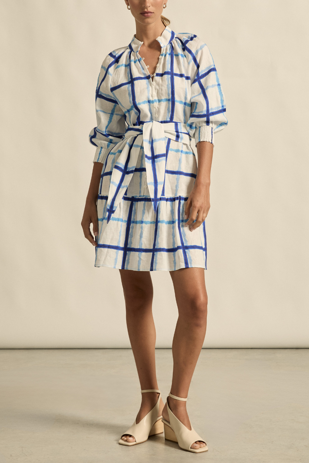 Zoe Kratzmann | Elated Dress | Azure Check